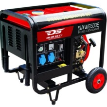 现货德飒动力6kw小型单三相柴油发电机 型号SAW6500E电启动
