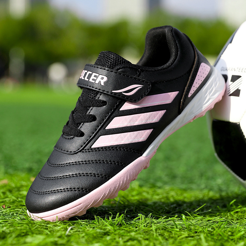 Zapatos de Fútbol Infantil con Cierre Adhesivo Transpirable y Ajustable para Entrenamiento image 4