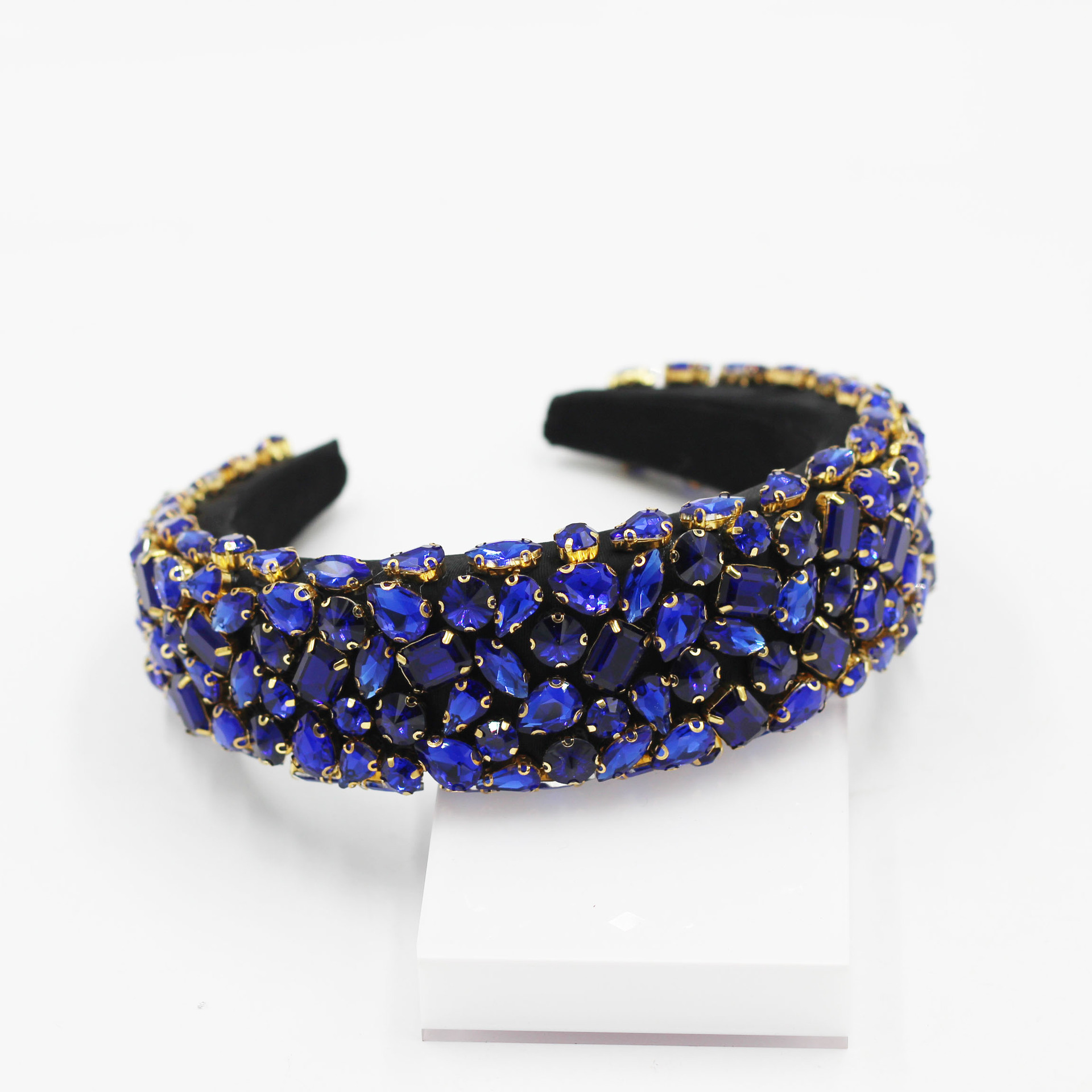 New Fashion Style Baroque Sponge Headband display picture 1