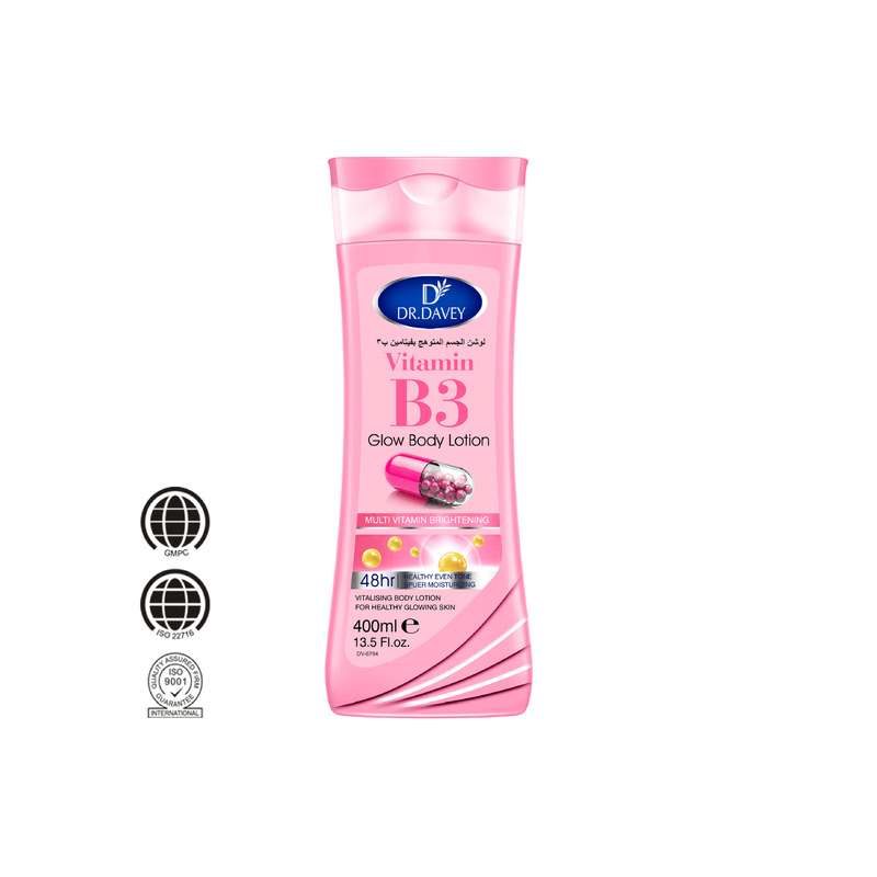仅供出口DR.DAVEY VITAMIN B3 body lotion润体乳跨境批发400ml|undefined