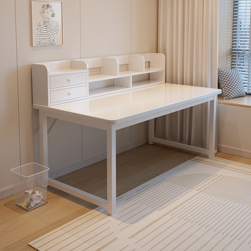 Tocador al final de la cama, dormitorio, escritorio simple y moderno, tocador, mesa de maquillaje de red todo en uno, dormitorio, chica minimalista