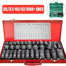 J 77793 1/2 Inch Pneumatic Socket Set ������Ͳ��װ