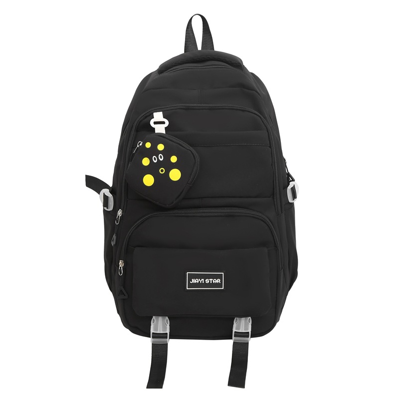 Mochila de tendencia de alta capacidad JIAYISTAR ocio estilo de la escuela de moda multifuncional mochila de estudiantes image 7