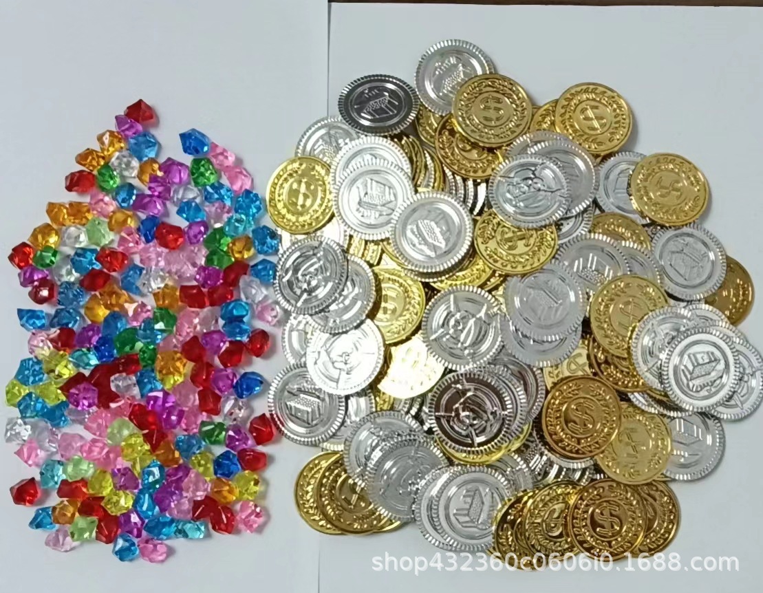 海盗银币$金币宝石