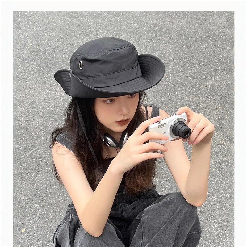 climbing sun hat for men and women for traveling solar-powered