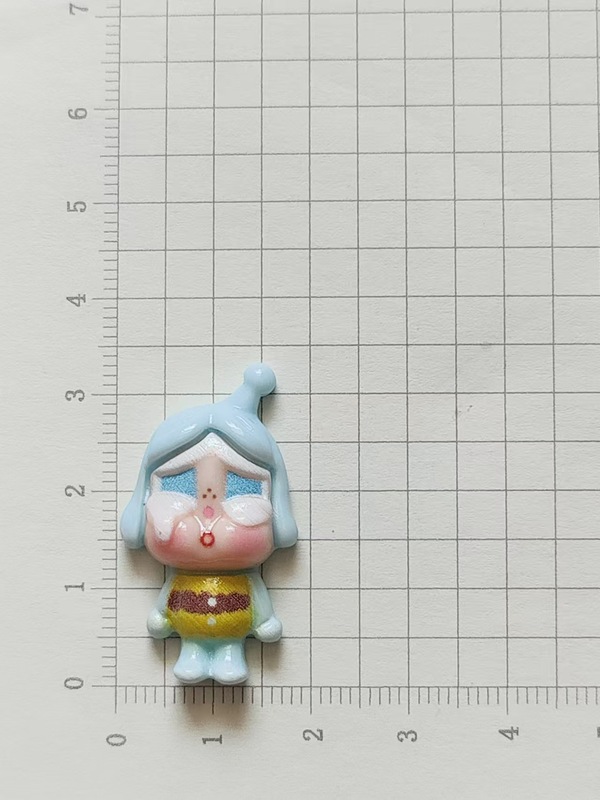 新品亮面哭娃 卡通女孩树脂配件diy奶油胶手机壳水杯鞋服辅料配件|undefined