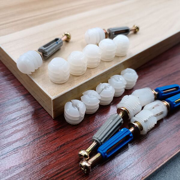 Wooden board fixed three -in -one connection plastic expansion…