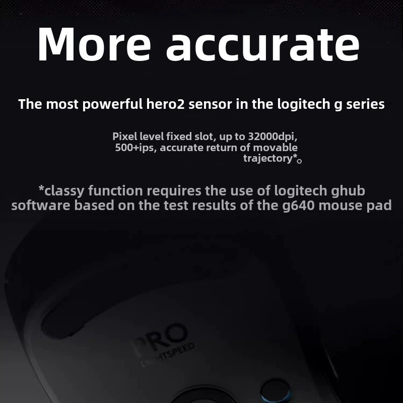 Logitech GPW4 поколение Suzaku Eagle Eye беспроводная игровая мышь Fart King Four Generation Dual Model E -sports Light Metropolitanium