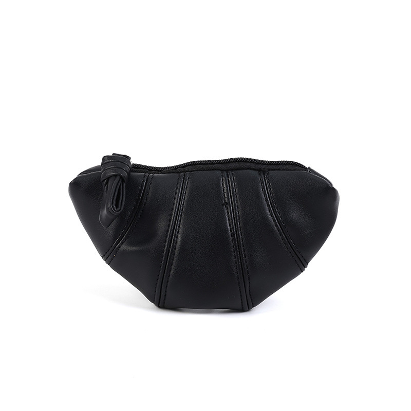 Bolsa coreana ins torta nicho textura bolsas de cambio de gran capacidad bolsas de cambio de mujeres simples color sólido spot