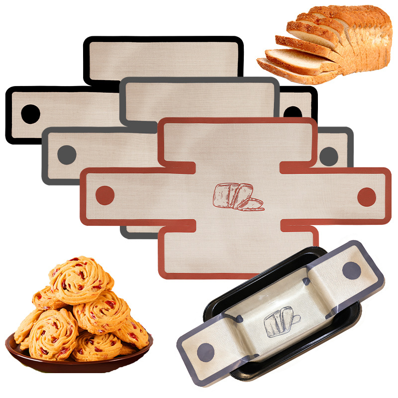 Food-Grade Silicone Toast Mold, High-Temperature Resistant, Easy-To-Clean Bread Toast Silicone Baking Mat