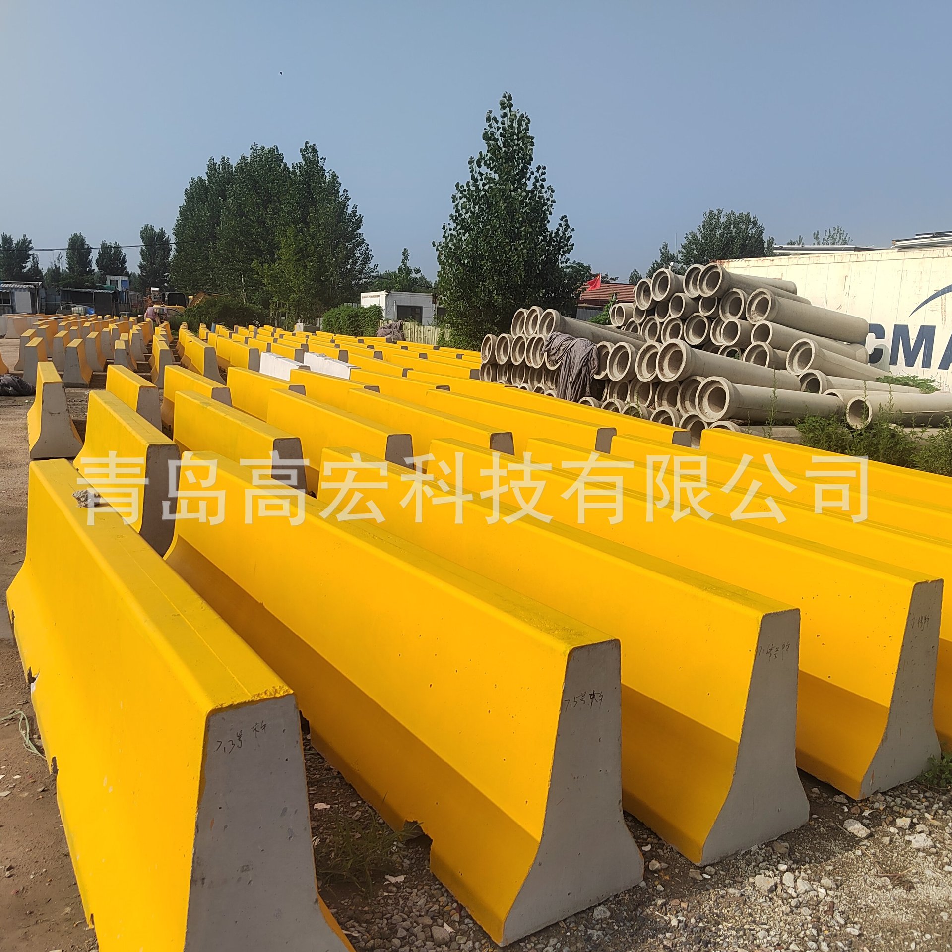 青岛隔离墩青岛装配式围挡青岛市政隔离墩围挡