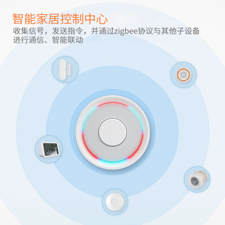Tuya アプリ有線ゲートウェイ Apple ホームキットzigbee スマート デュアル モード ゲートウェイ ホーム スマート セントラル コントロール|undefined