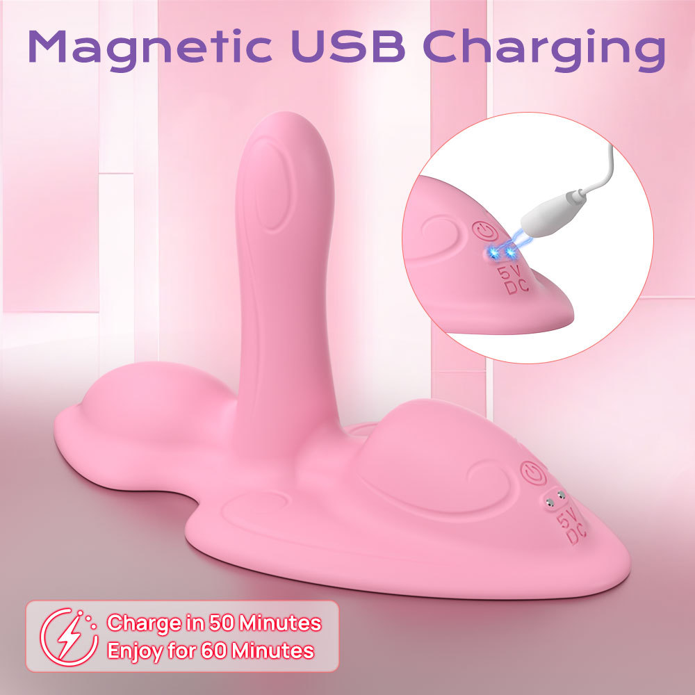 Remote Control Vibrating Dildo For Female Stimulation_voghion.com