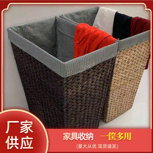 Straw laundry basket, storage basket, toy, storage system