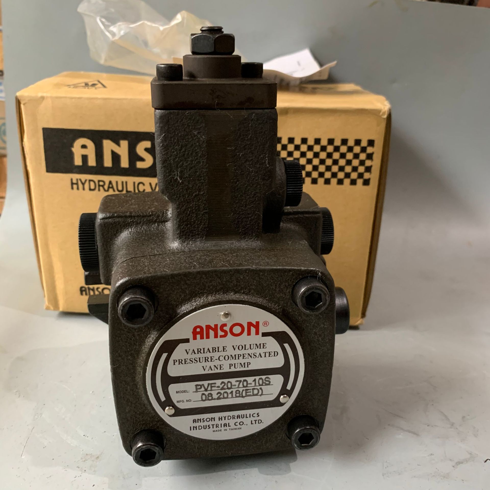 台湾ANSON液压油泵 PVF-20-55-10S PVF-20-55-11 安颂叶片泵