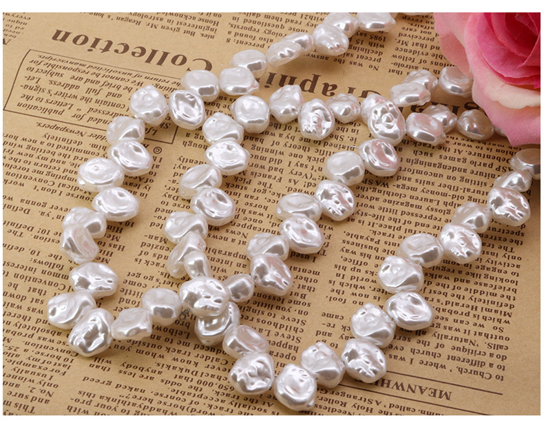 Lady Pearl Abs Spray Paint Jewelry Accessories display picture 2