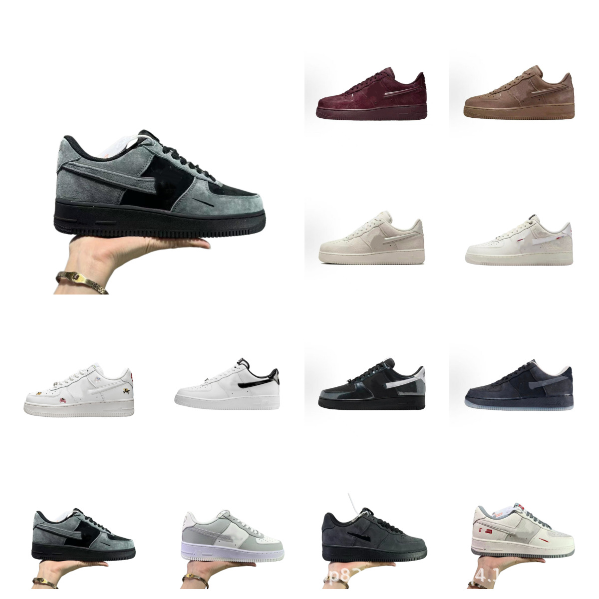 High-quality cross-border Force1 Air Force One classic retro versatile comfortable simple unisex casual sneakers