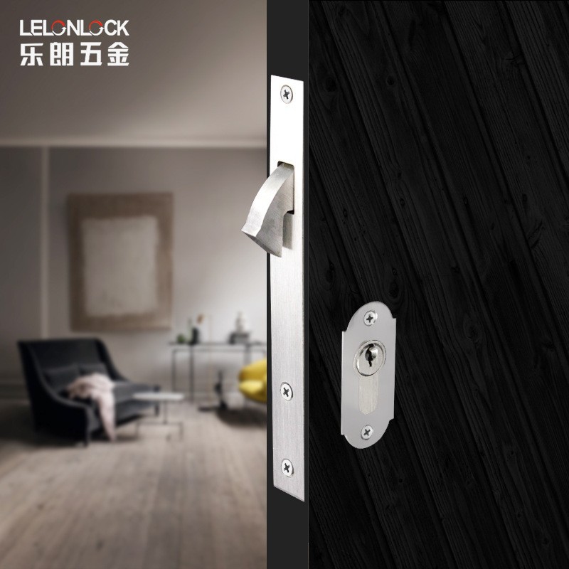 Personalizada 304 puerta deslizante de acero inoxidable gancho de bloqueo de doble bloqueo de núcleo con bloqueo de puerta enmarcado cerradura de puerta corredera cerradura de puerta corredera cerradura de puerta corredera cerradura de puerta corredera cerradura