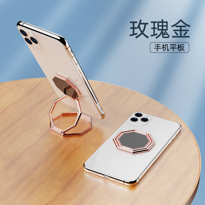 スマホスタンド 背面貼り付けリング 持ち運び便利 デスクトップ折りたたみ式 金属製 クリエイティブ カスタム ハンドヘルド