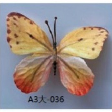 模擬 3D 蝶の花模擬造花 DIY 蝶のカラフルな人気の蝶の装飾クリエイティブジュエリー工場卸売|undefined