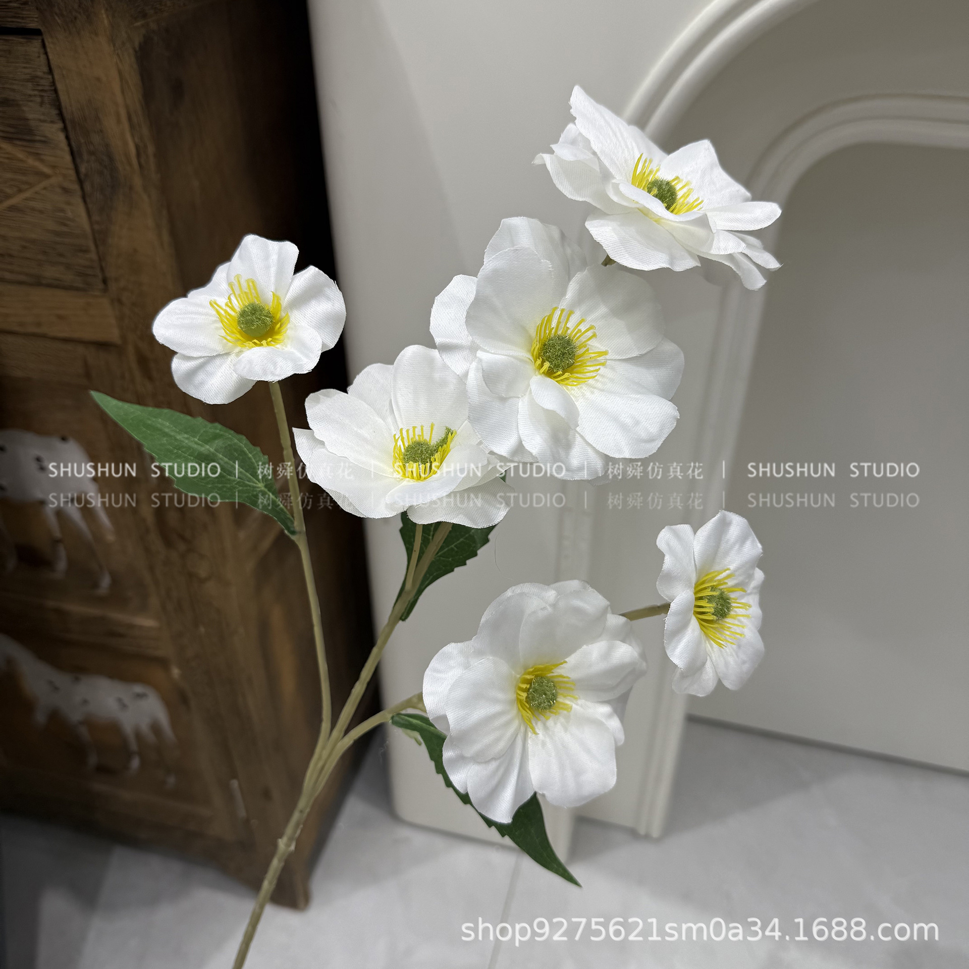 Mariposas románticas-Blanco