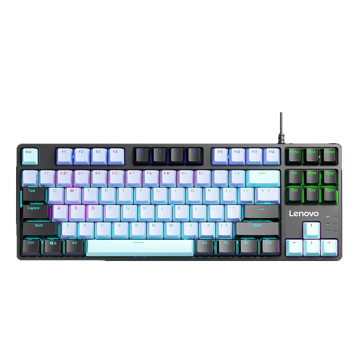 Игровая механическая клавиатура Lenovo GK10-87 с RGB подсветкой