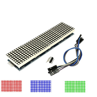 MAX7219�c�ģ�K LH���Ɔ�Ƭ�Cģ�K 4��һ�@ʾ ��5P��