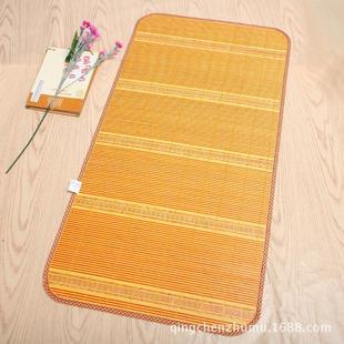Summer Golden Brick Bamboo Green Double-Sided Baby Mat Manufacturer Wholesale Kindergarten Mat Bamboo Mat Children's Mat