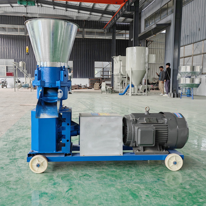 兔子鸡鸭鹅饲料颗粒机 牧草玉米粒饲料颗粒机 草粉饲料制粒机