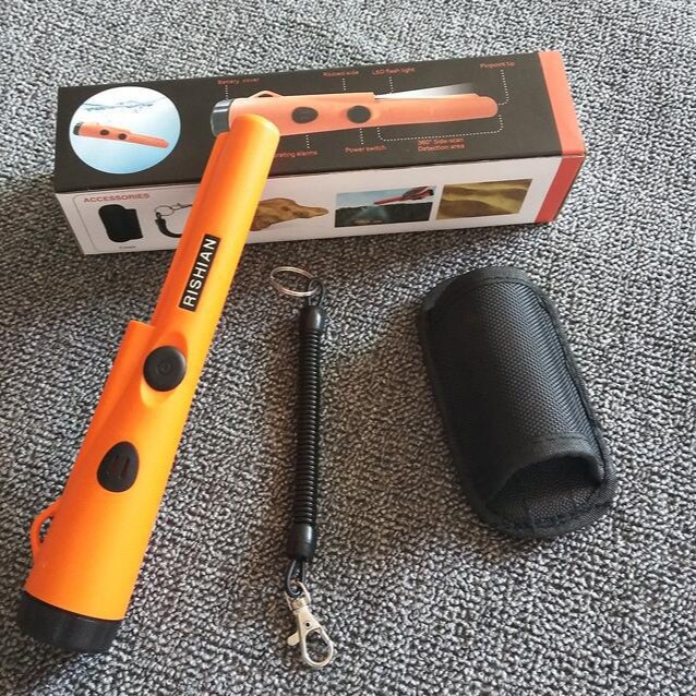 速卖通高灵敏度金属探测器地下金属探测仪定位棒POINTER现货