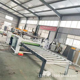 PUR热熔胶平贴机 石材贴木皮包覆机 线条墙板贴面机图片