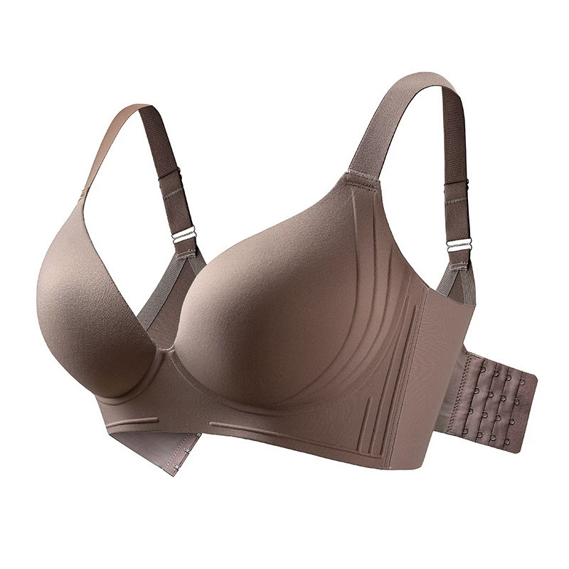 Wireless bra, underwear, supporting tea cup, bra top, beautiful back, plus size