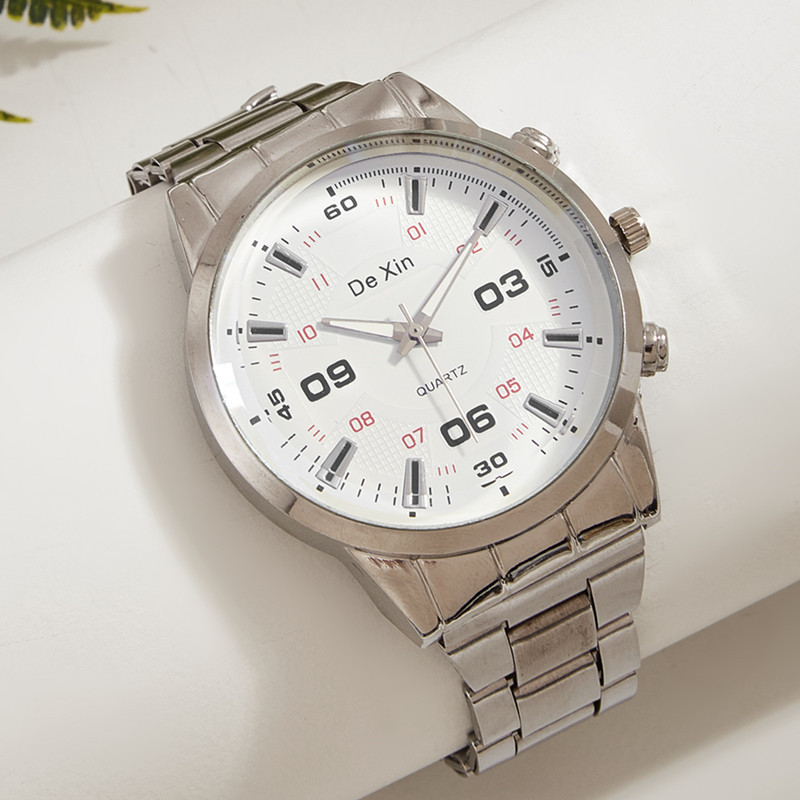 Reloj de comercio exterior generación reloj de hombre reloj casual para hombre reloj de correa de acero reloj de cuarzo para hombre reloj de moda al por mayor