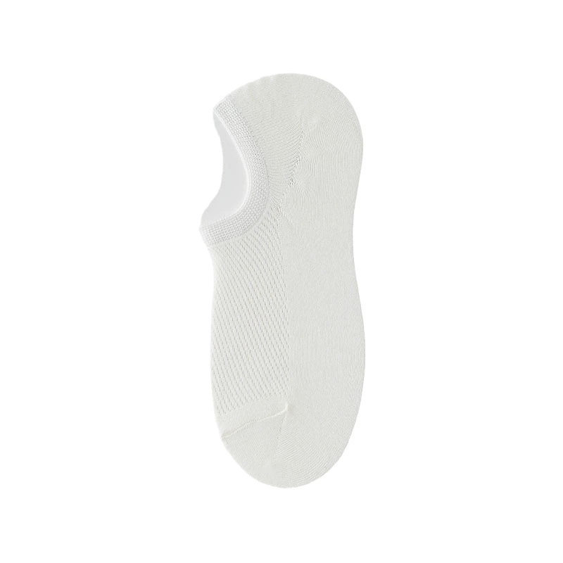 Мужские летние тонкие спортивные дышащие silicone бесшовные невидимые носки, впитывают пот и запах