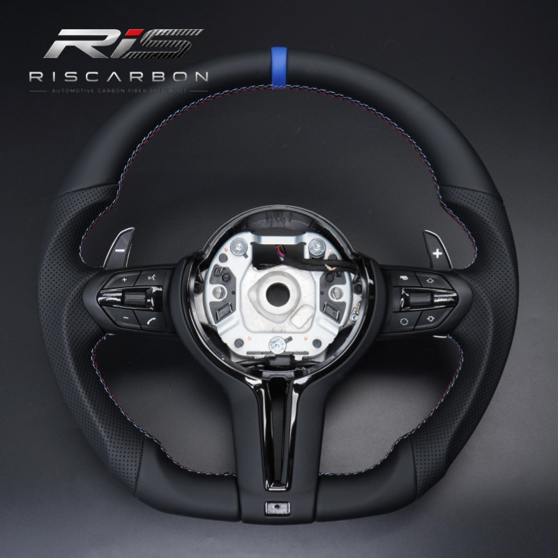 Compatible with BMW flat-bottom Black Warrior Blue Label steering wheel E70E71E90E81E82E87E88E84E89E91