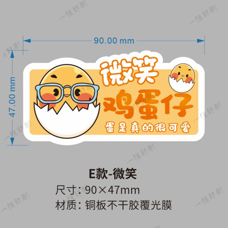 E 섹션 미소 90x47mm 1000