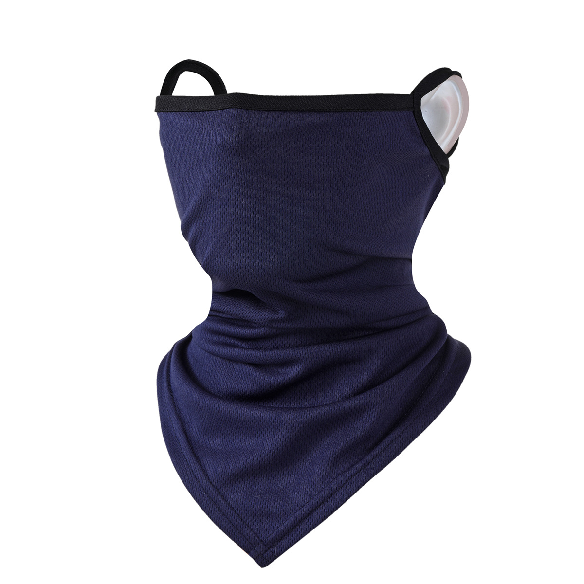 Máscara solar de ciclismo para hombres verano respirado malla anti-UV colgar toallas triangulares al aire libre guarnición image 9