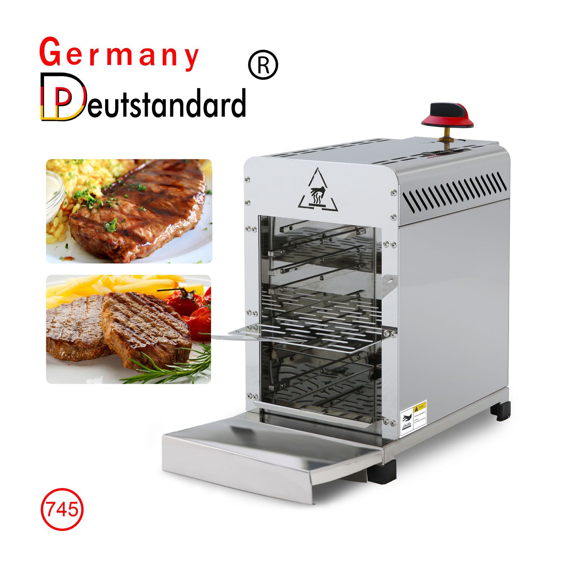 商用燃气 电热烧烤机烤肉BBQ燃气烧烤炉摆摊小吃设备脆皮五花肉机