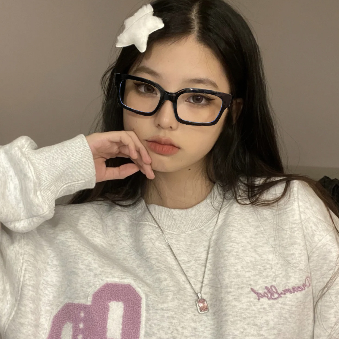 Nuevo retro Costa Oeste Americano gafas lisas ojo de gato generoso marco Comercio Exterior anti luz azul marco fabricante en stock