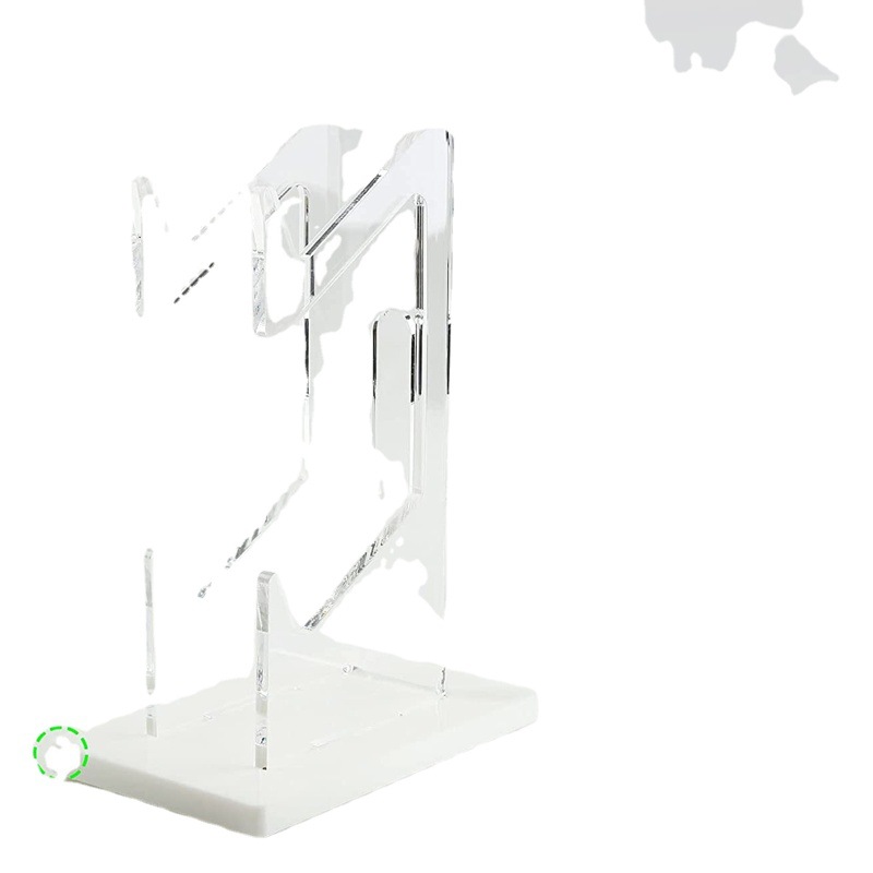 Soporte de exhibición inalámbrico de escritorio azul transparente PS4 Soporte de exhibición de acrílico GamePad hecho en fábrica