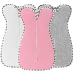 Foreign Trade European and American Newborns Anti-startle Swaddling Baby Hands-up Sleeping Bag Fetal Hat suit Baby Surrender Sleeping Bag
