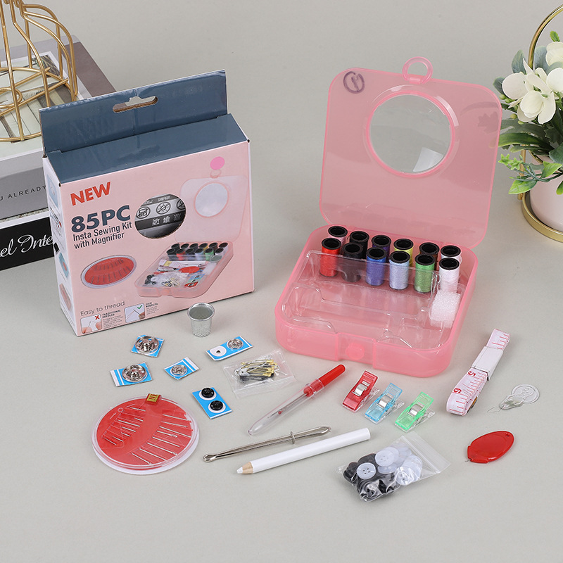 新品针线盒针线套装 缝衣服针穿针器 缝毛衣针居家用品