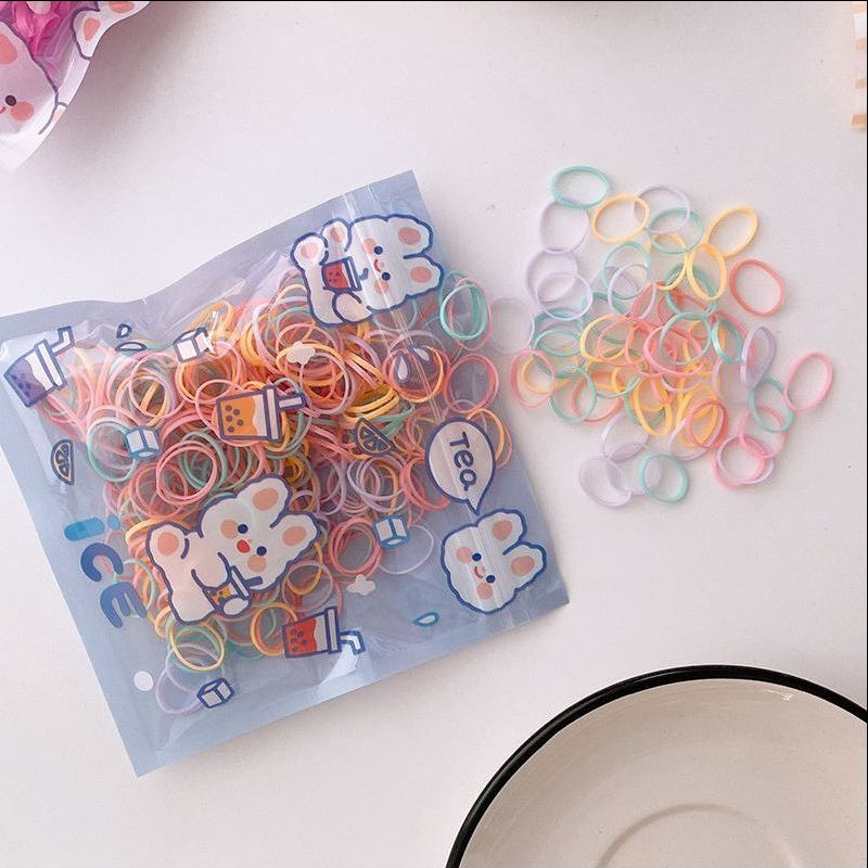 Cute Animal Colorful Plastic Rubber Band display picture 5