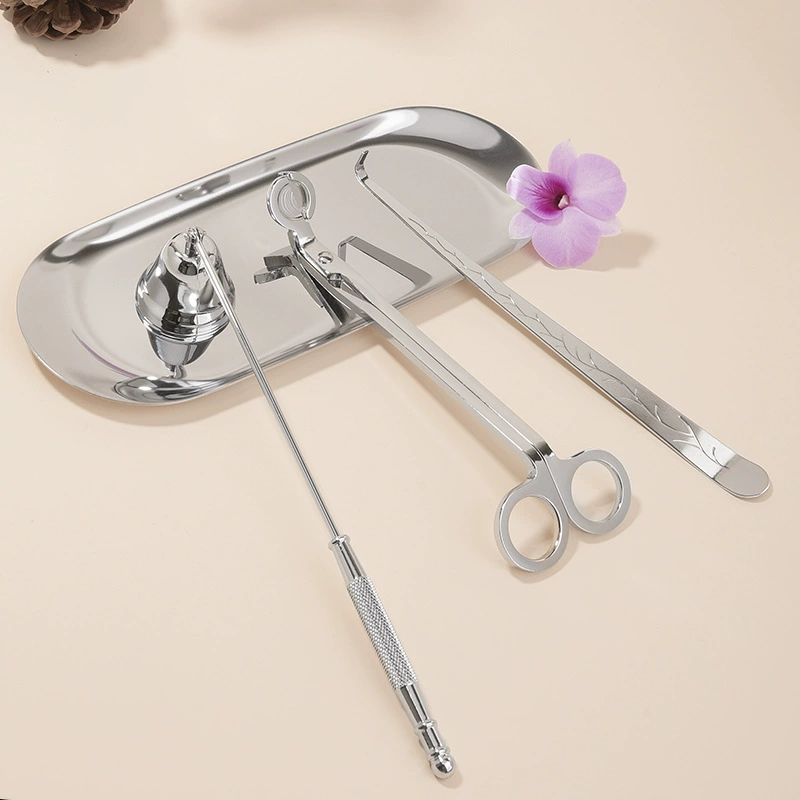 Свеча ножницы огнетушитель поднос из нержавеющей стали