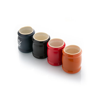 Senrui Rubber PVC Cup Set Creative Beer Can Insulation Set Silicone Logo Coke Cup Set