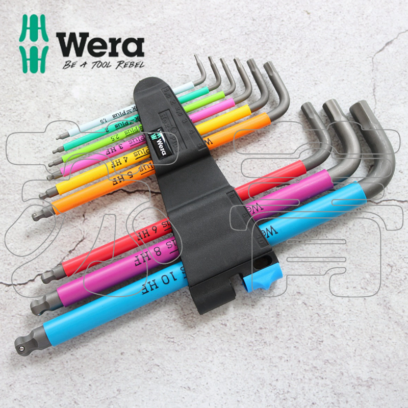 ll带定位球公制彩色内六角扳手9件套950SPKL/9HF 固