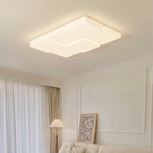 Full spectrum 2024 new living room ceiling lamp modern simple atmospheric creative eye protection cream style master bedroom lamp