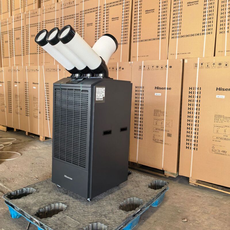 Hisense Industrial Mobile Air Conditioner T3 High Temperature Resistant Compressor Cooler 18000Btu Single Cooling Fixed Frequency