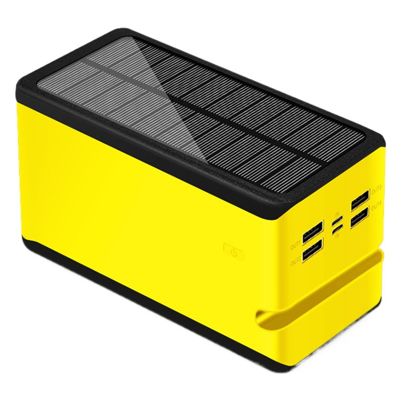 Al aire libre 100000mAh tesoro de carga estándar 100000Ma banco de energía solar tesoro de carga fábrica al por mayor