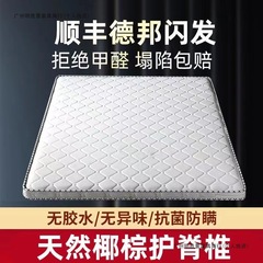 环保椰棕床垫双人棕垫1.8m偏硬1.5m加厚棕榈经济简约0.9m折叠床垫